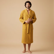 LIAM™ | Waffle Bathrobe