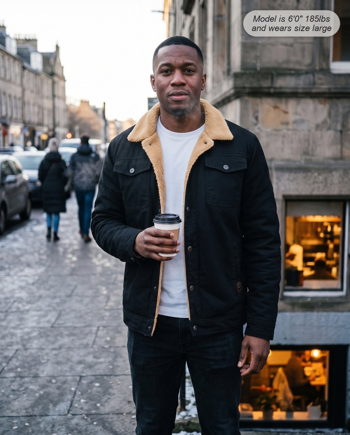 LIAM™ | Sentinel - Regular Fit Sherpa Jacket