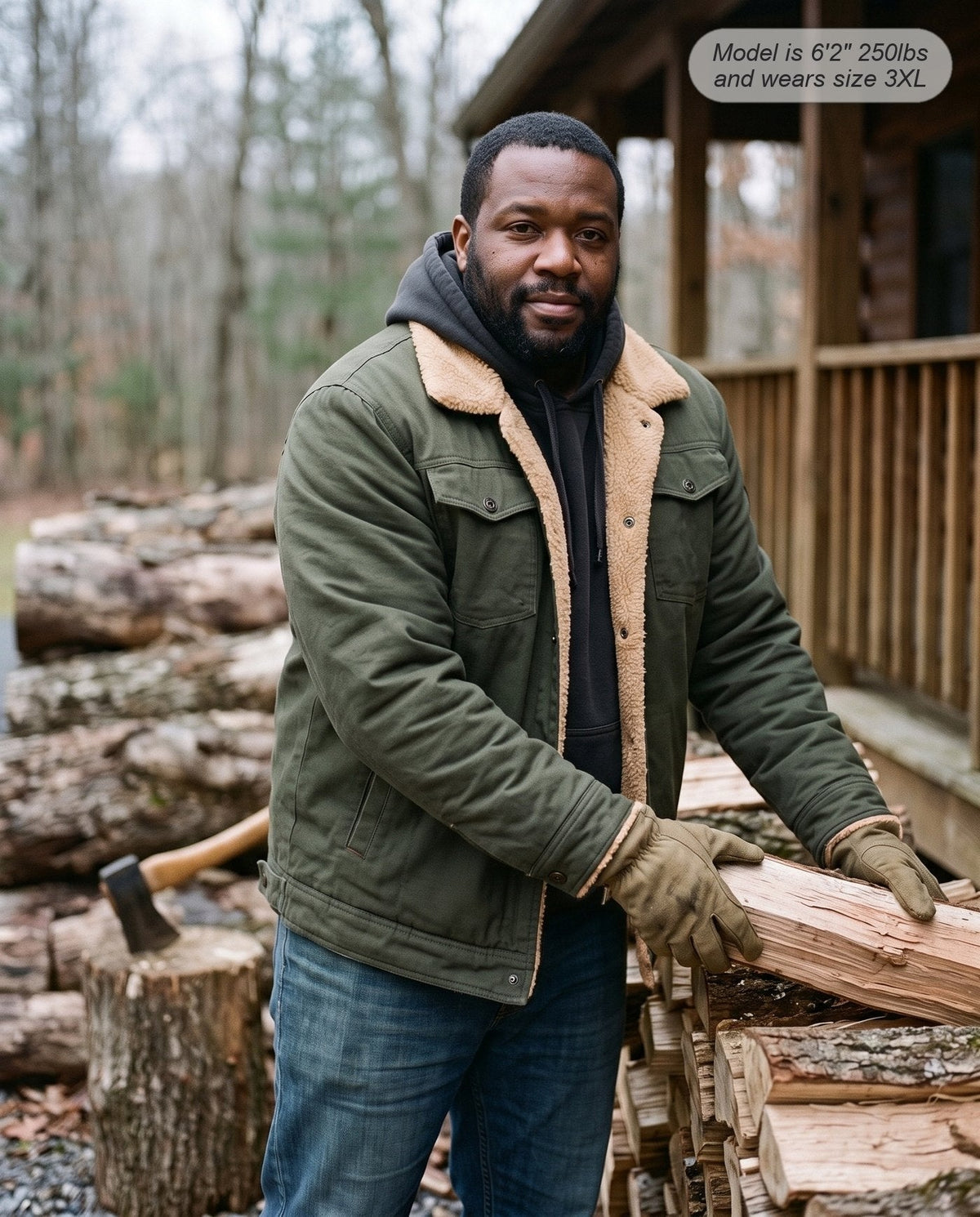LIAM™ | Sentinel - Regular Fit Sherpa Jacket