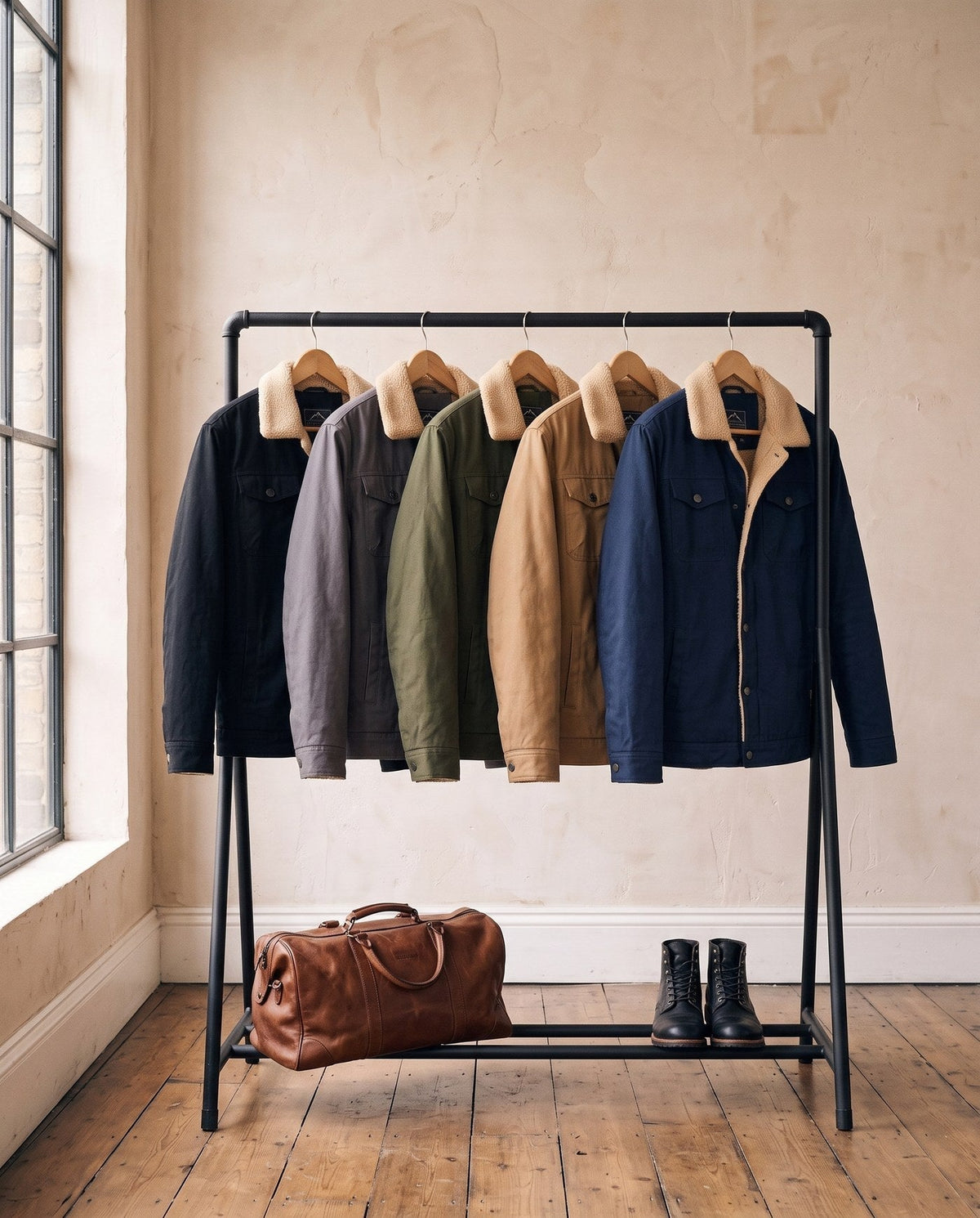 LIAM™ | Sentinel - Regular Fit Sherpa Jacket