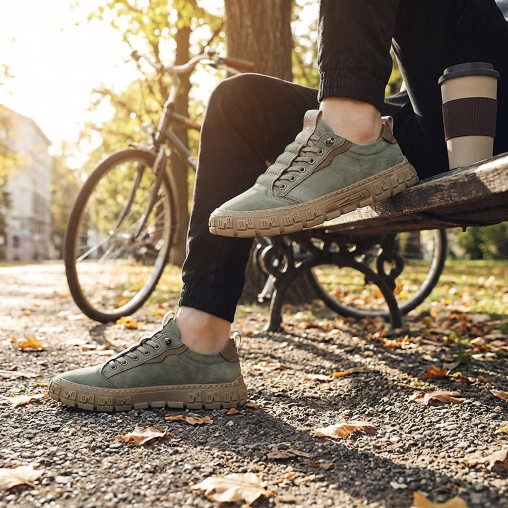 LIAM™ | Men's Canvas Trail Sneakers
