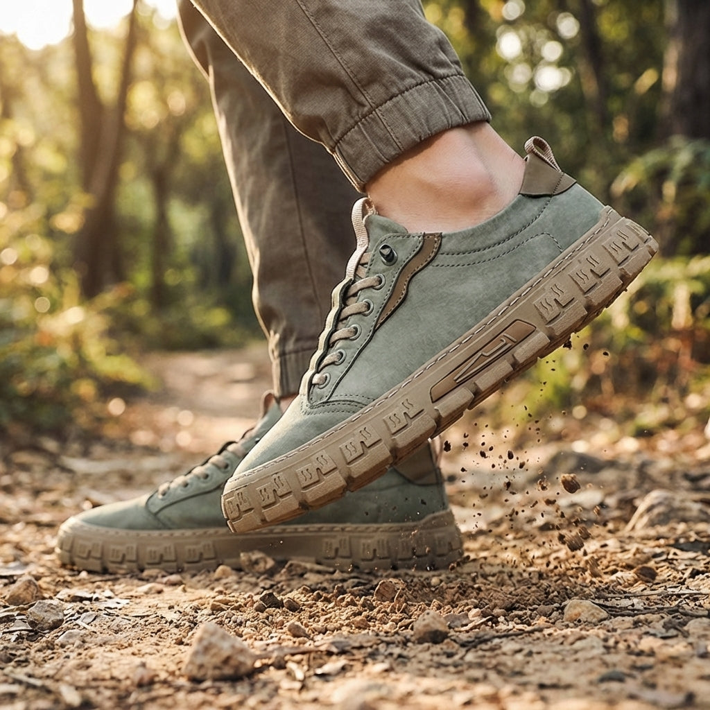 LIAM™ | Men's Canvas Trail Sneakers
