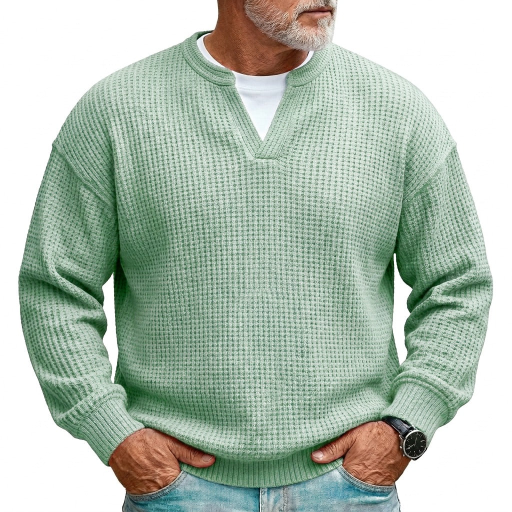 LIAM™ | Milo | Men's Waffle-Knit Jersey