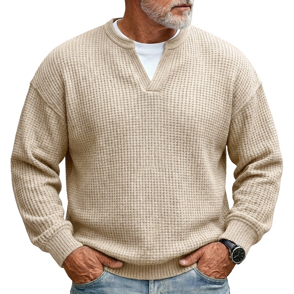 LIAM™ | Milo | Men's Waffle-Knit Jersey