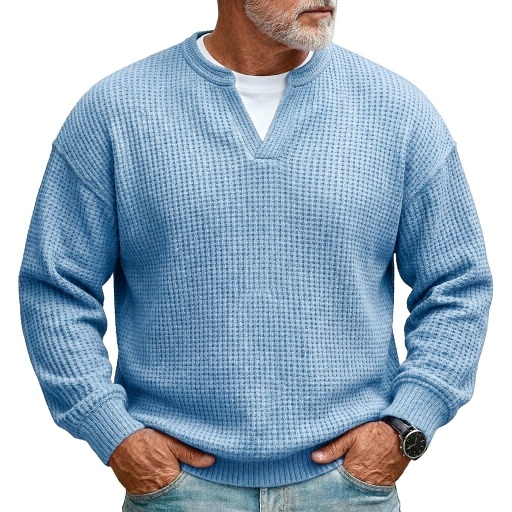 LIAM™ | Milo | Men's Waffle-Knit Jersey