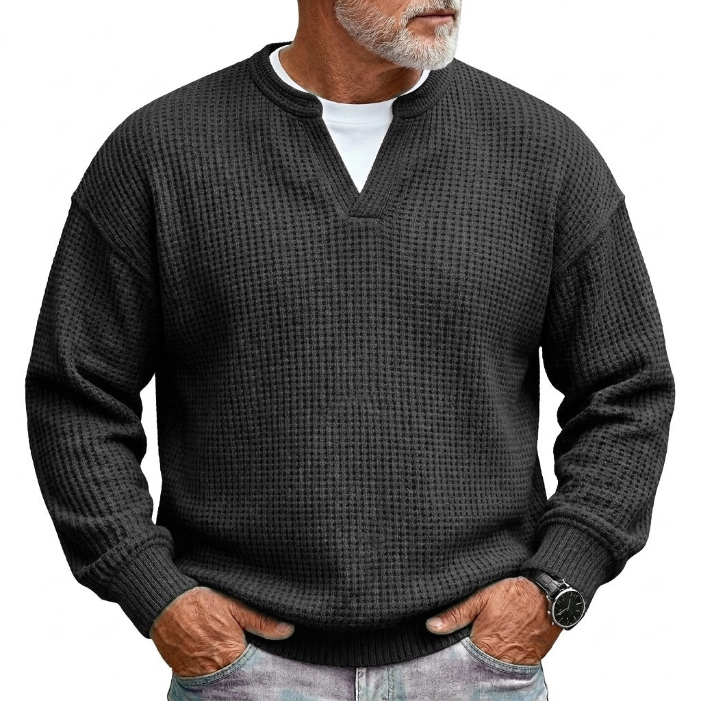 LIAM™ | Milo | Men's Waffle-Knit Jersey