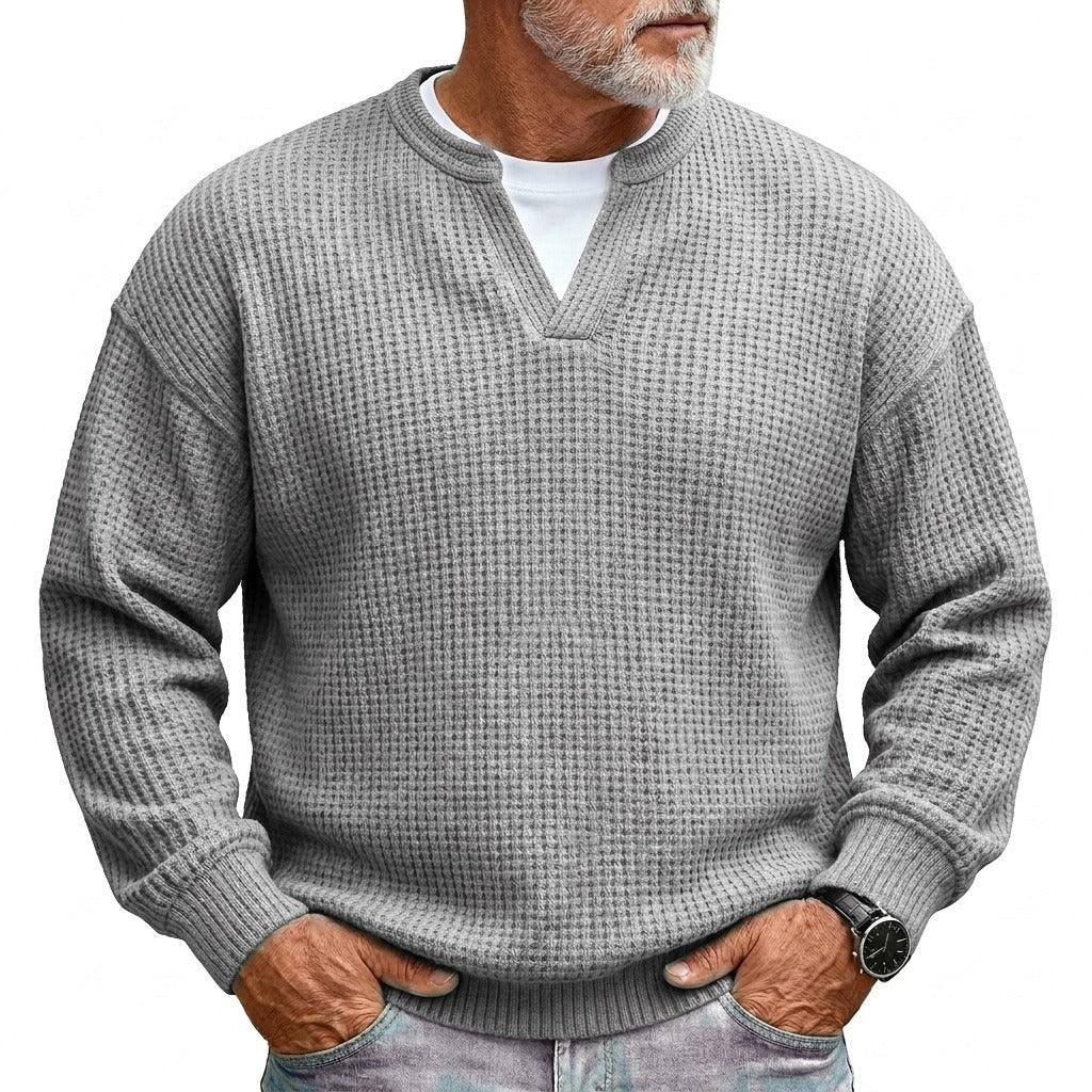 LIAM™ | Milo | Men's Waffle-Knit Jersey
