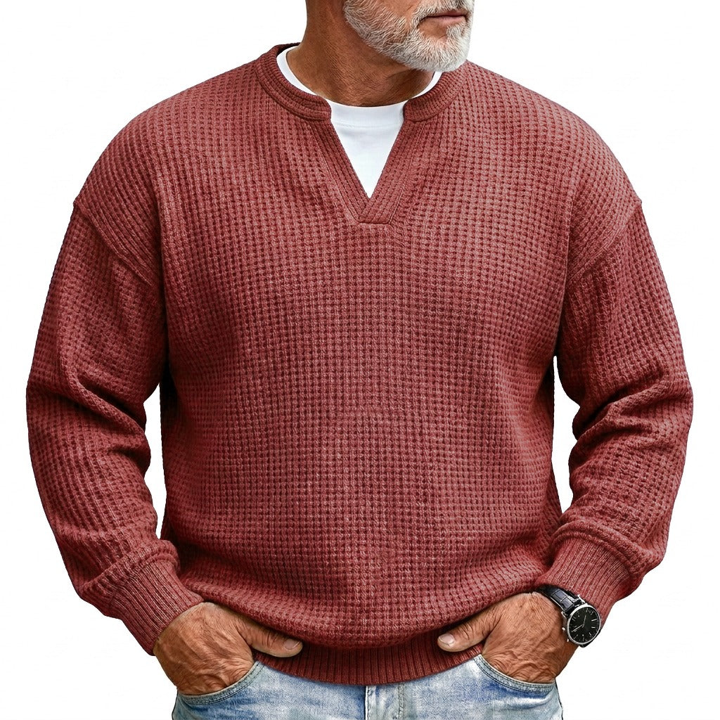 LIAM™ | Milo | Men's Waffle-Knit Jersey