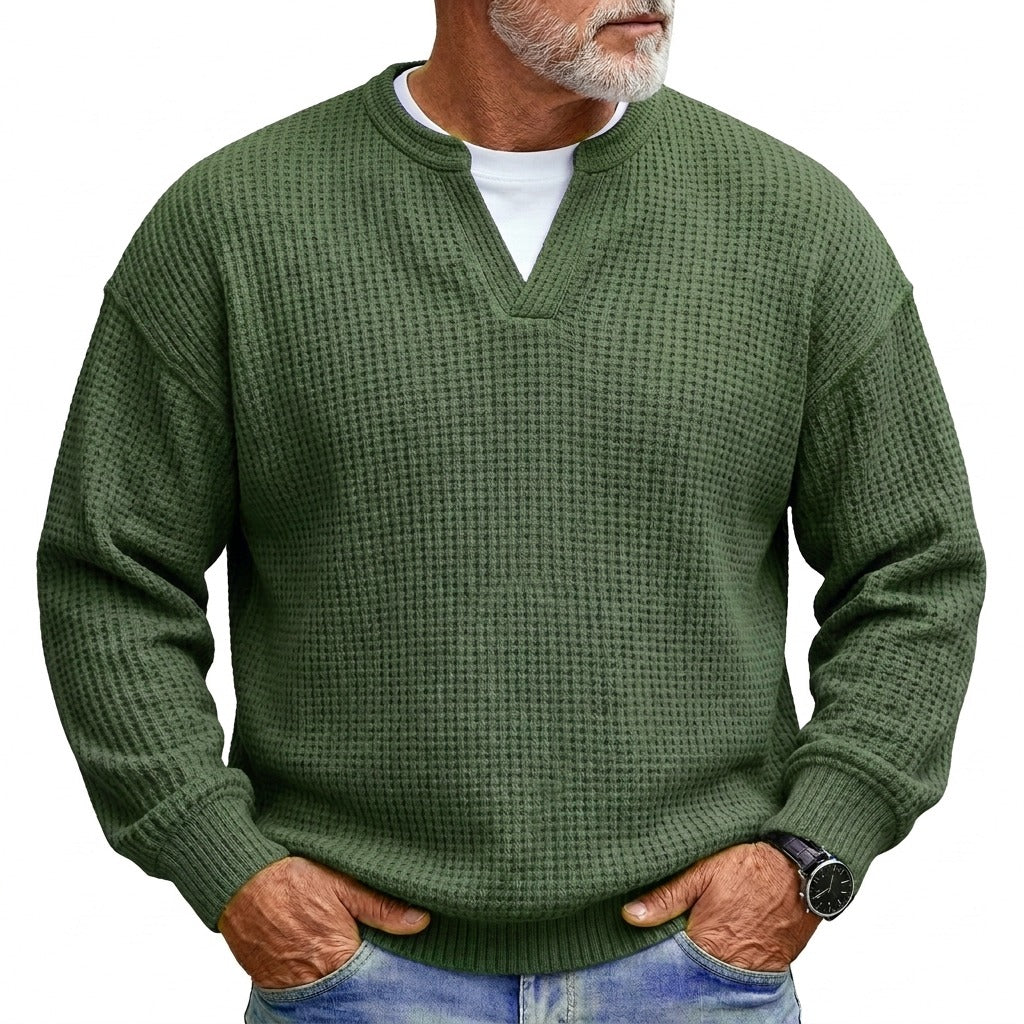 LIAM™ | Milo | Men's Waffle-Knit Jersey