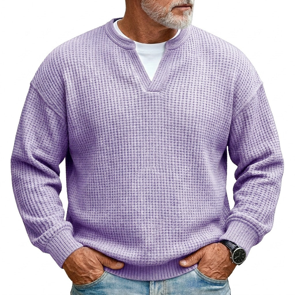 LIAM™ | Milo | Men's Waffle-Knit Jersey
