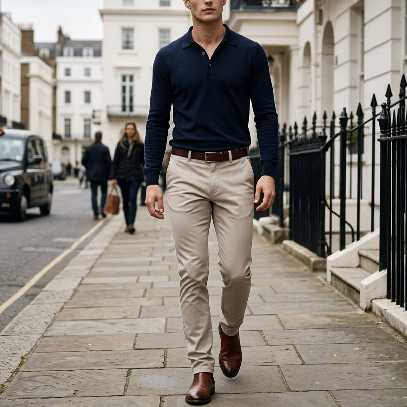 LIAM™ | Men’s Stretch Tapered-Fit Pants