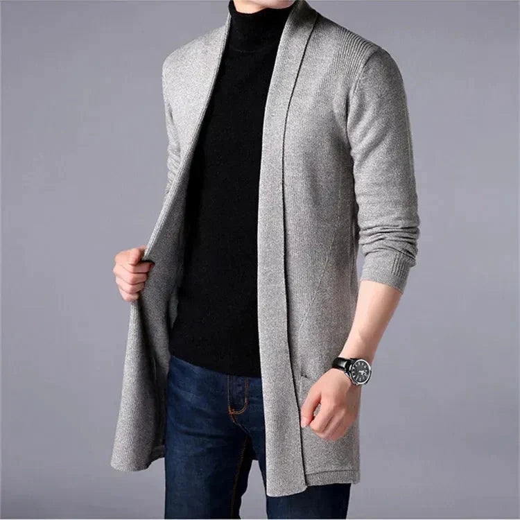 LIAM™ | Men’s Long Knit Cardigan