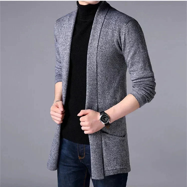 LIAM™ | Men’s Long Knit Cardigan