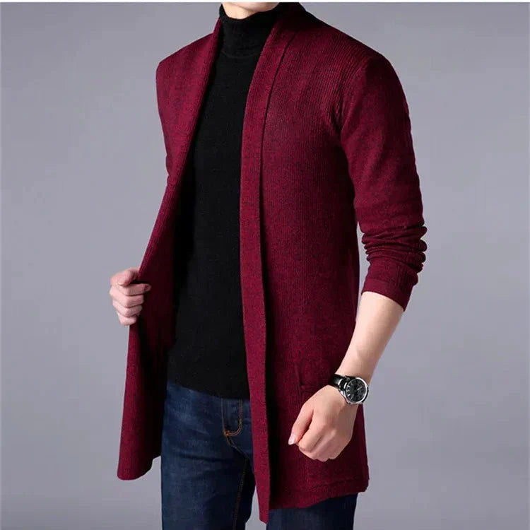 LIAM™ | Men’s Long Knit Cardigan