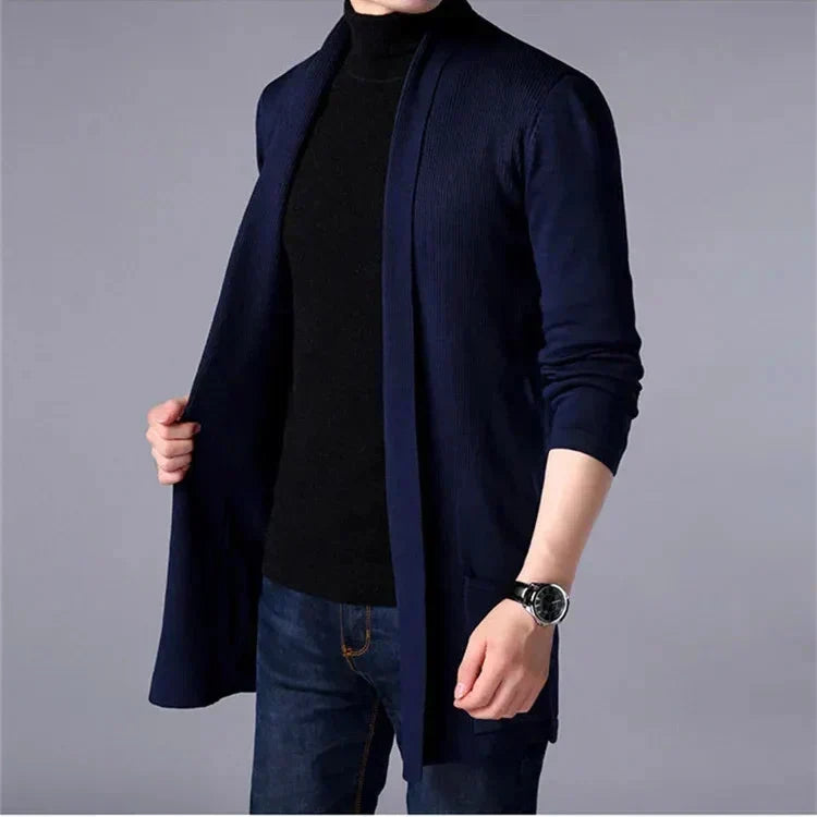 LIAM™ | Men’s Long Knit Cardigan
