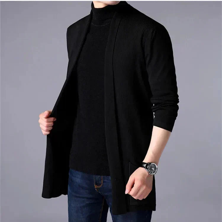 LIAM™ | Men’s Long Knit Cardigan