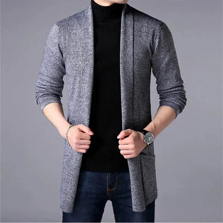 LIAM™ | Men’s Long Knit Cardigan
