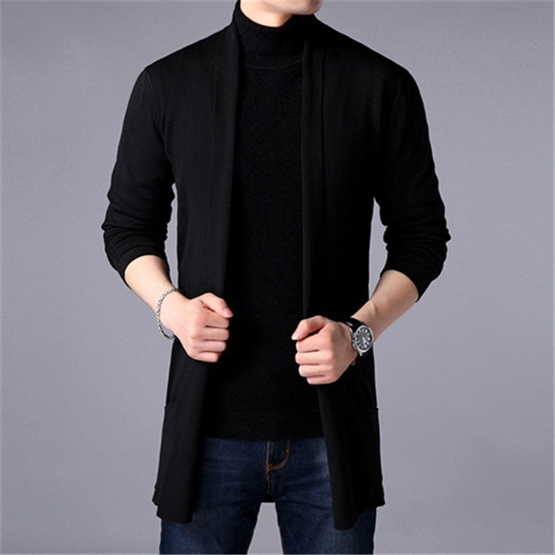 LIAM™ | Men’s Long Knit Cardigan