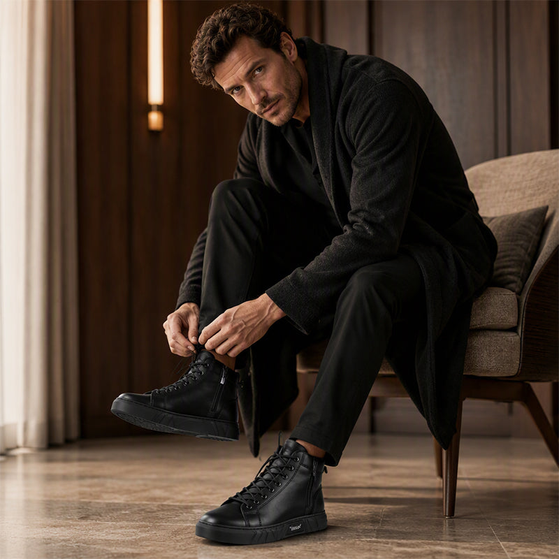 LIAM™ | Waterproof Genuine Leather Combat Boots