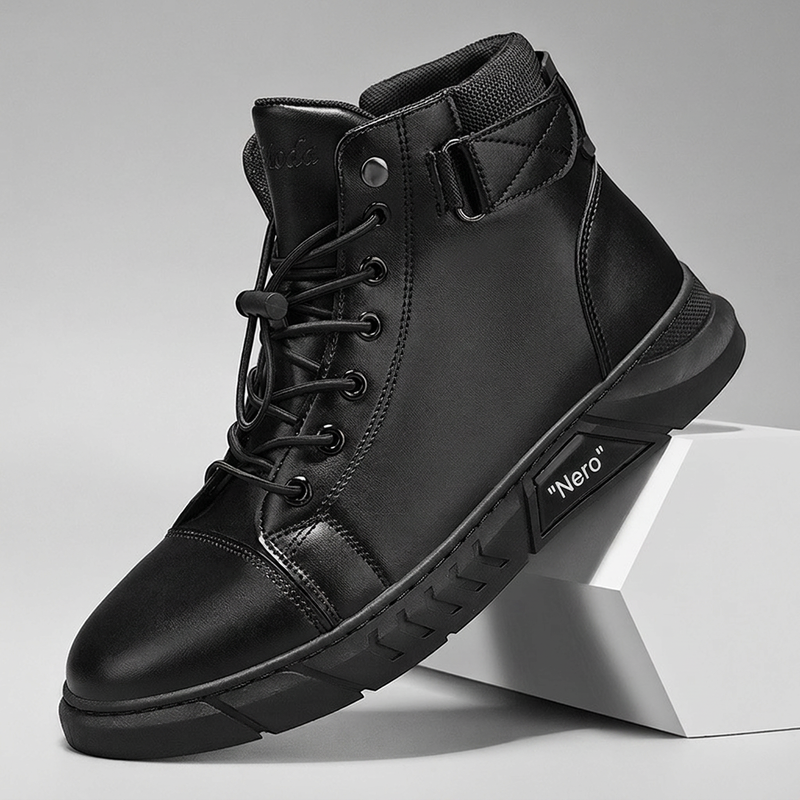 LIAM™ | Waterproof Genuine Leather Combat Boots