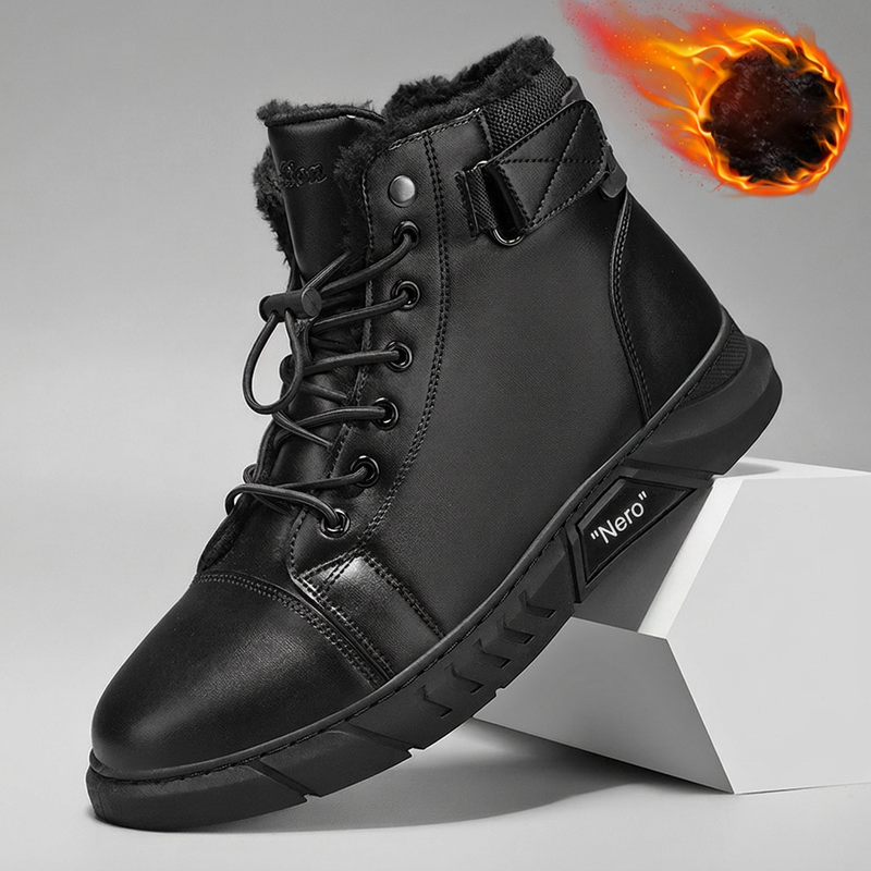 LIAM™ | Waterproof Genuine Leather Combat Boots