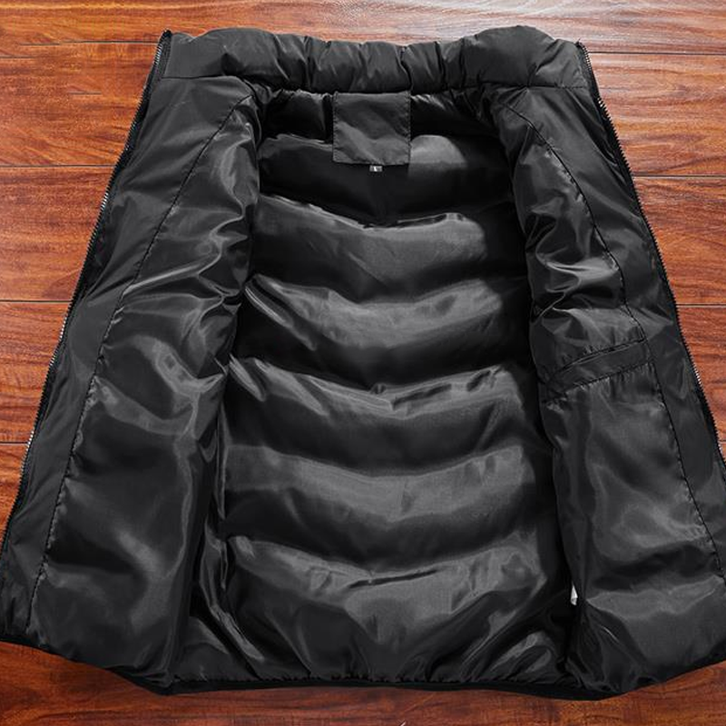 LIAM™ | Men's Quilted Stand-Collar Vest