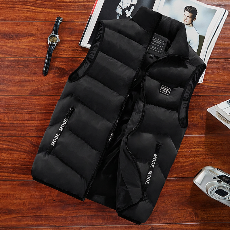 LIAM™ | Men's Quilted Stand-Collar Vest