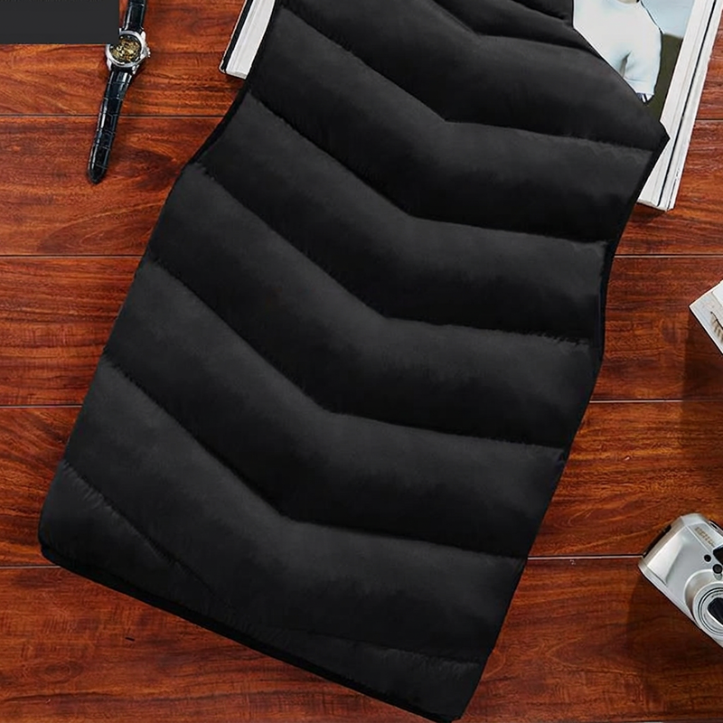 LIAM™ | Men's Quilted Stand-Collar Vest