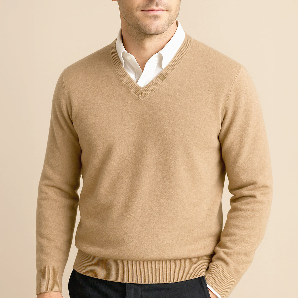 LIAM™ | Cashmere Sweater
