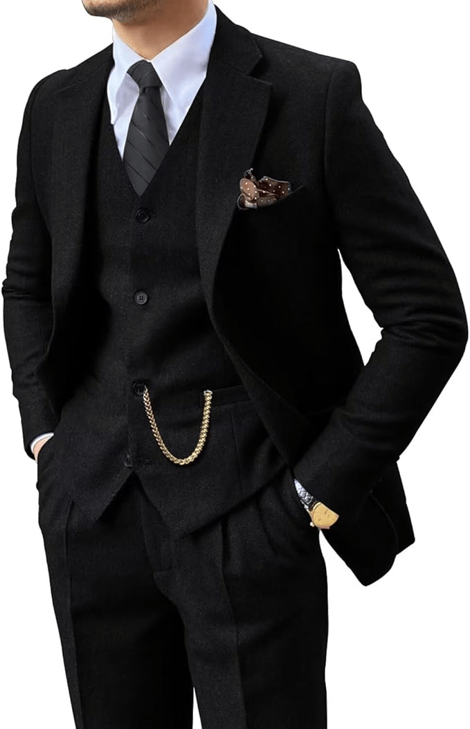 LIAM™ | HERRINGBONE SUIT