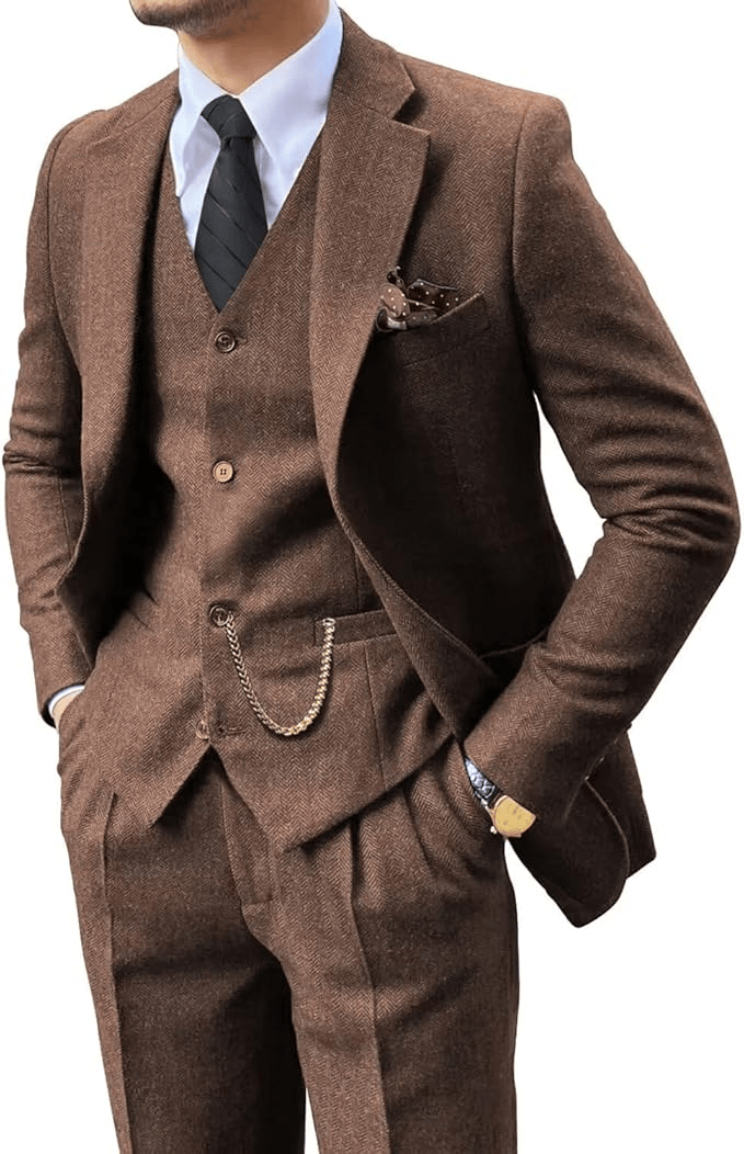LIAM™ | HERRINGBONE SUIT