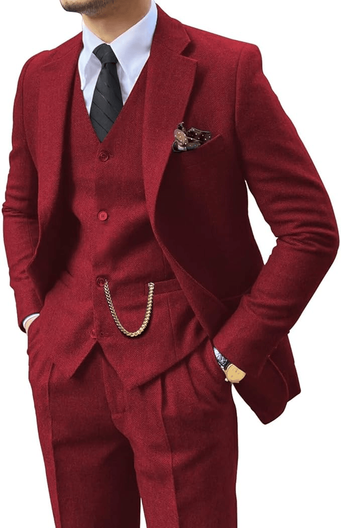 LIAM™ | HERRINGBONE SUIT