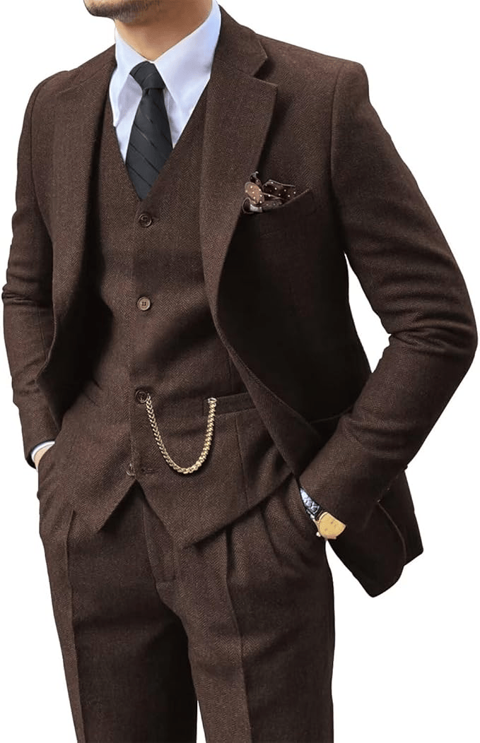 LIAM™ | HERRINGBONE SUIT