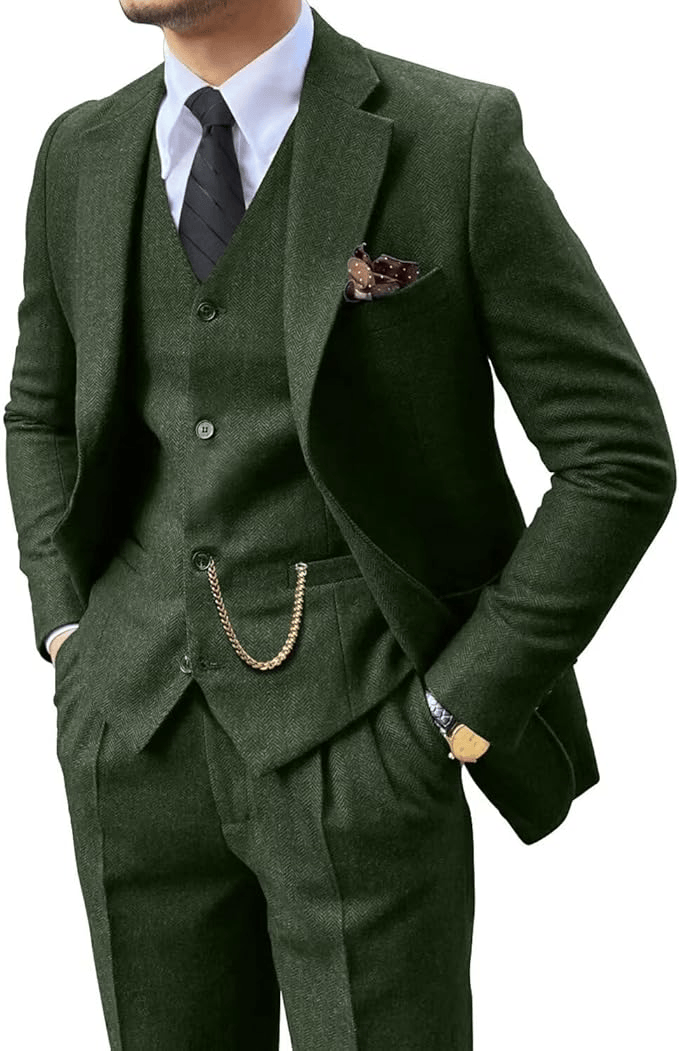 LIAM™ | HERRINGBONE SUIT