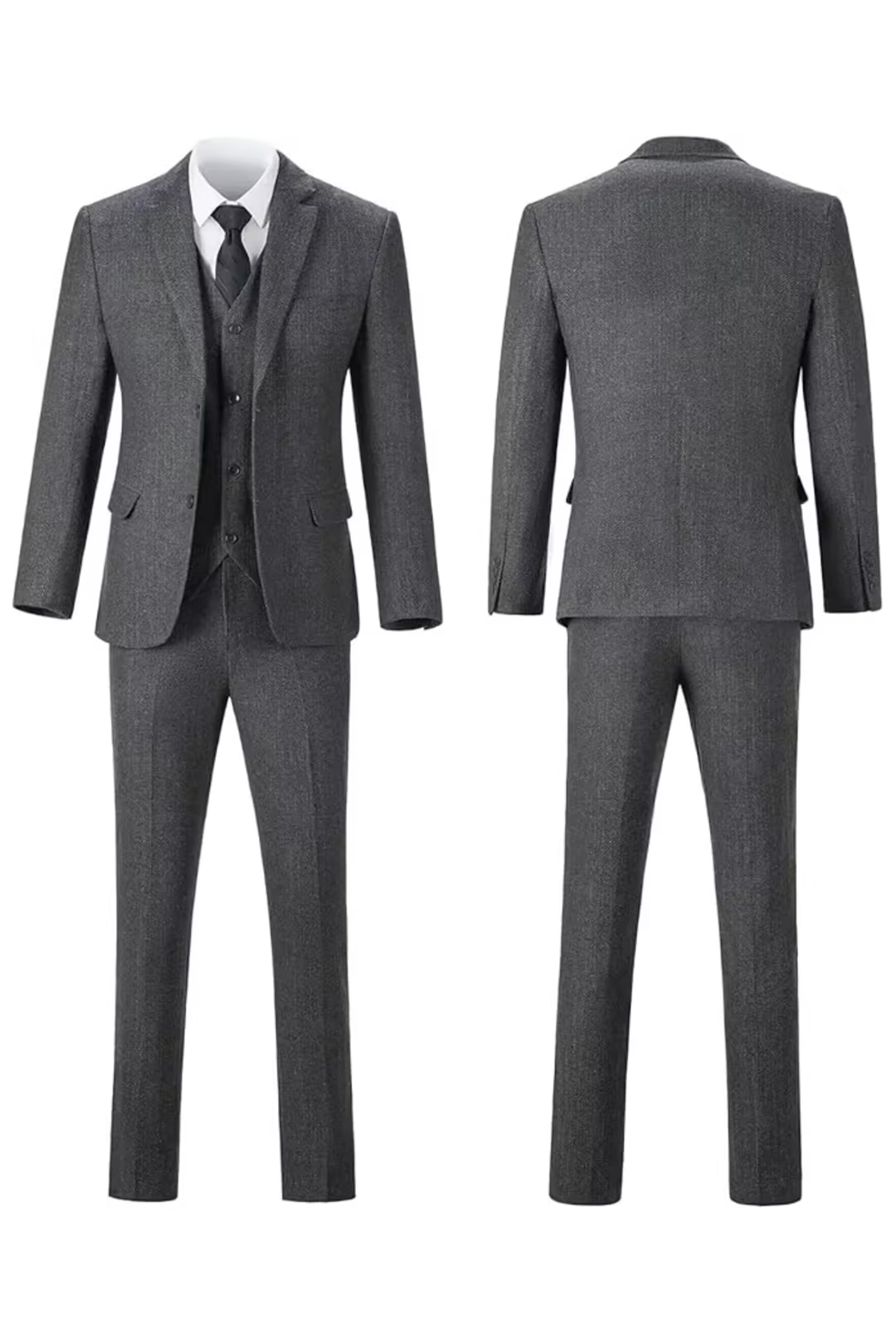 LIAM™ | HERRINGBONE SUIT