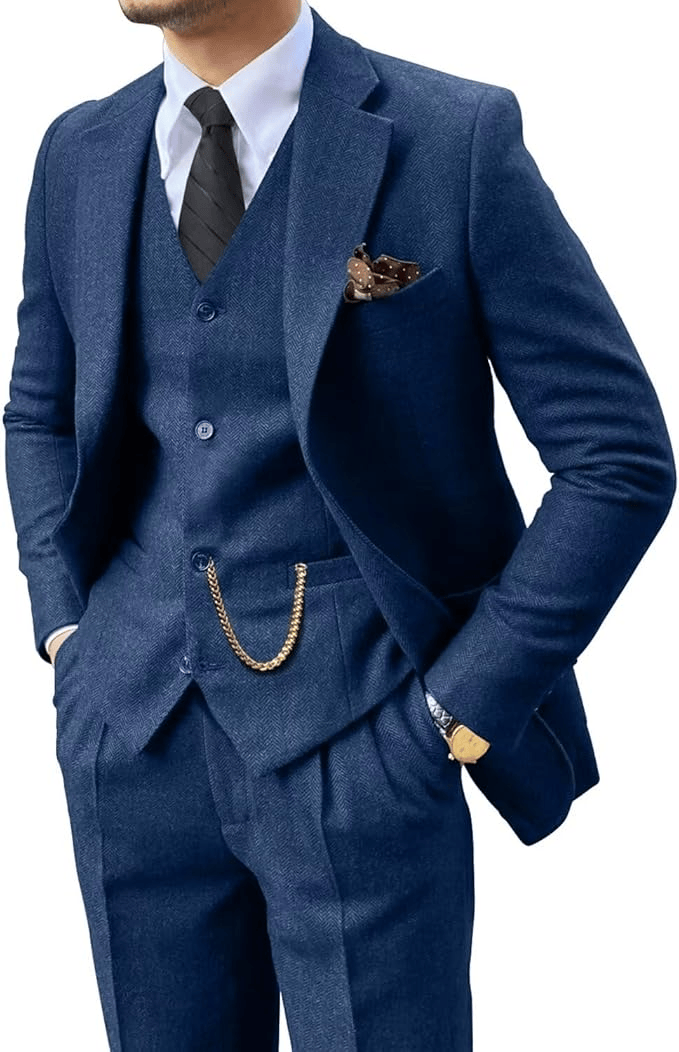 LIAM™ | HERRINGBONE SUIT