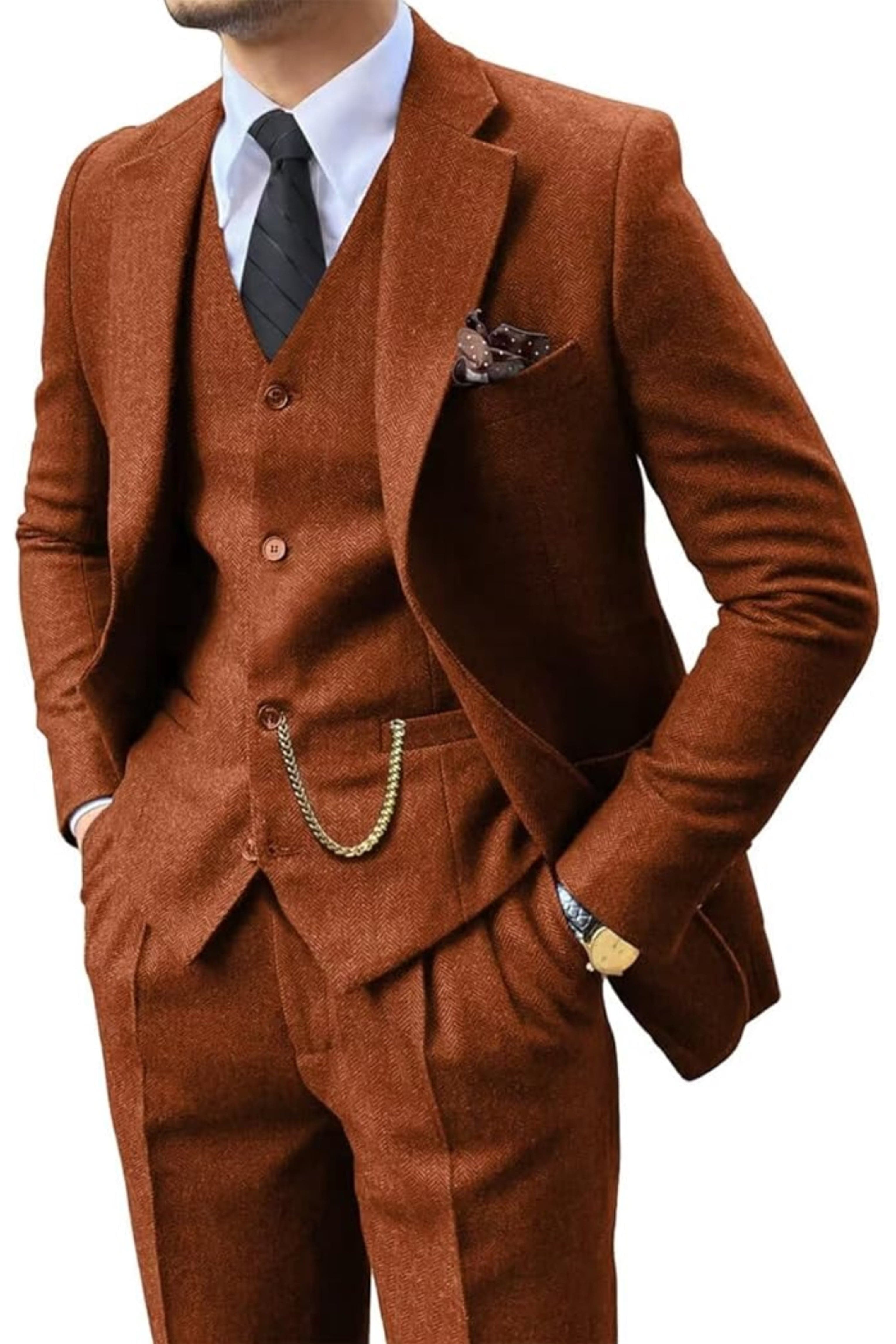 LIAM™ | HERRINGBONE SUIT