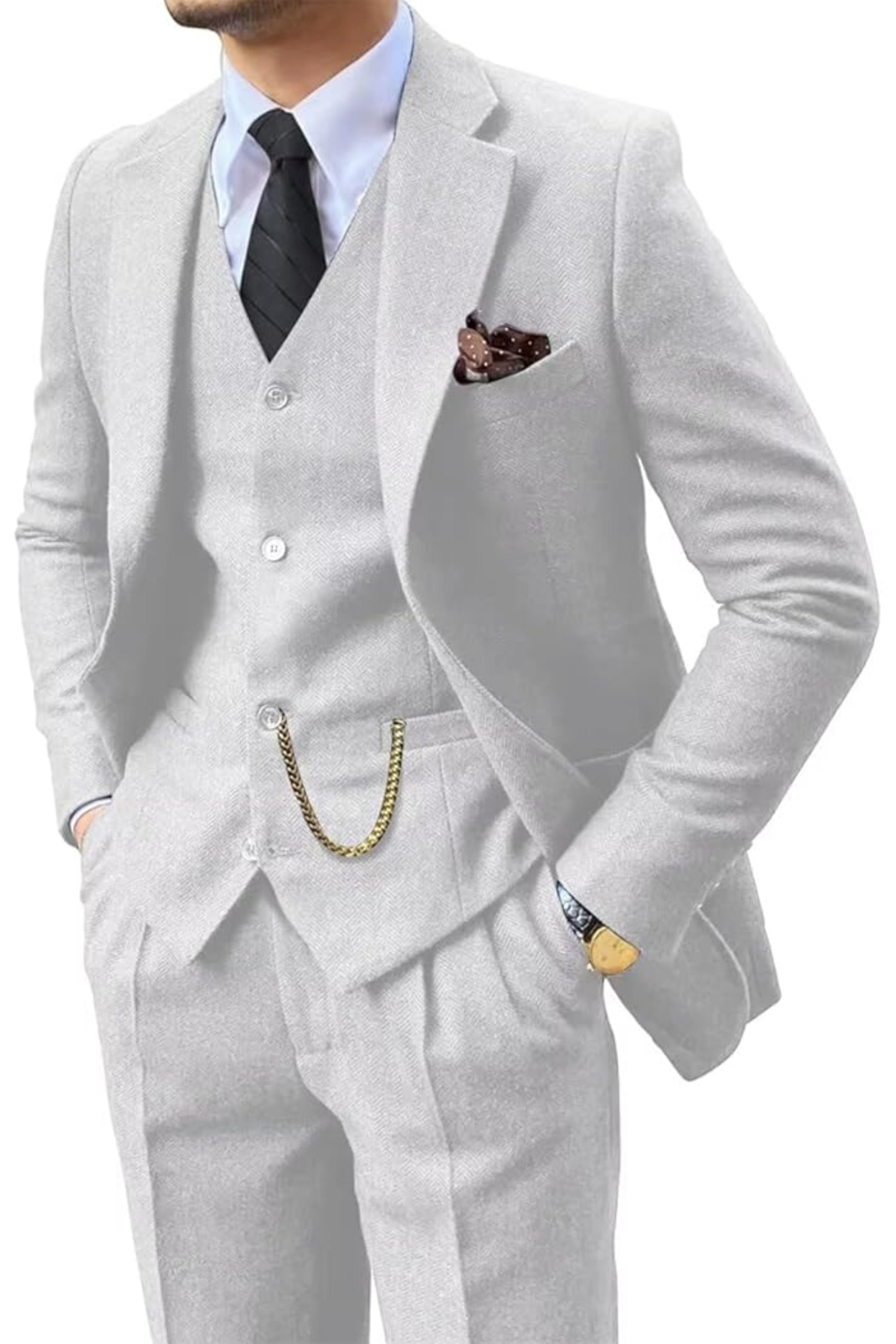 LIAM™ | HERRINGBONE SUIT