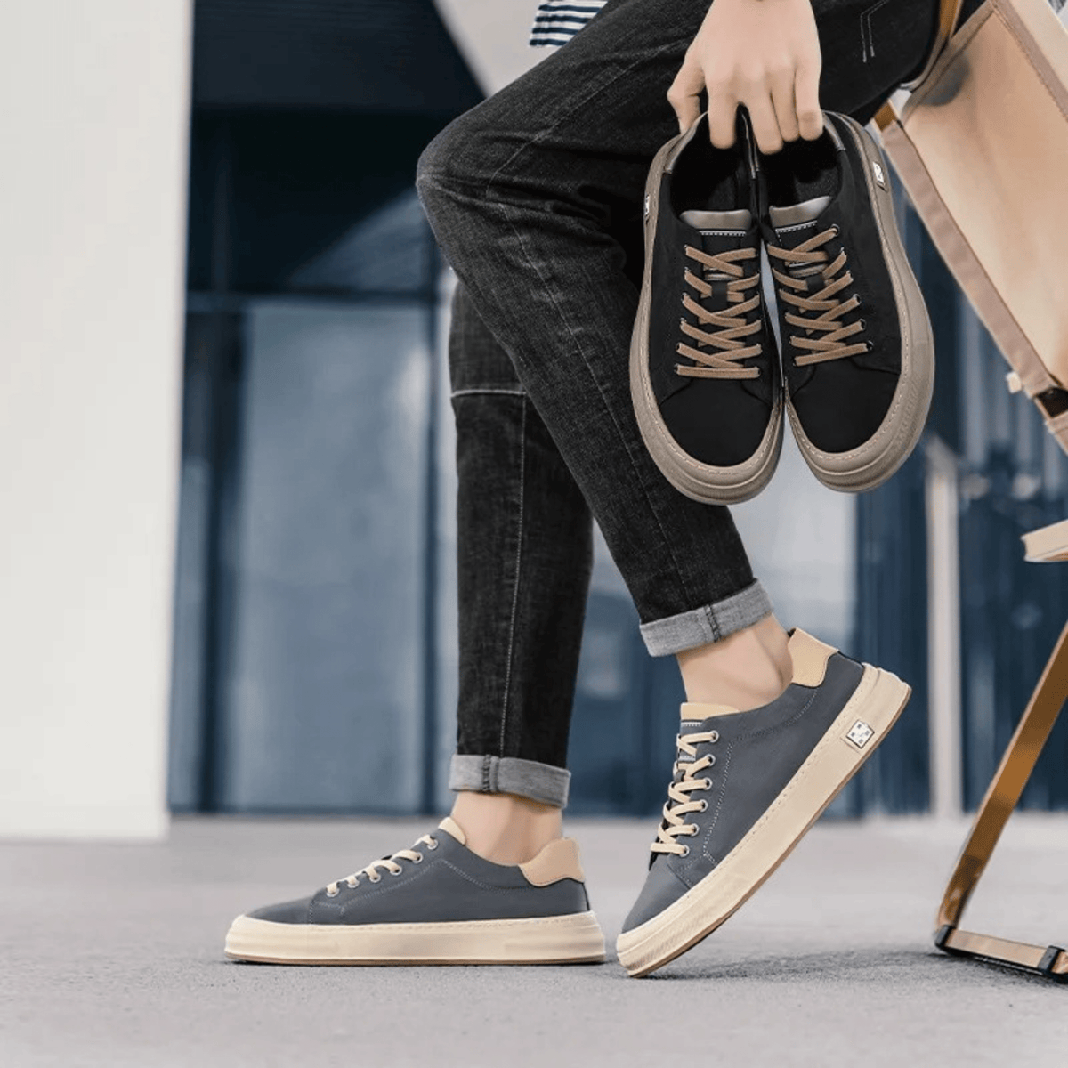 LIAM™ | CASUAL SNEAKERS IN FABRIC FOR MEN