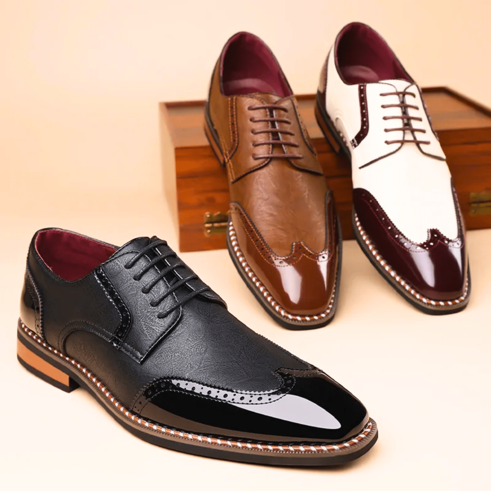 LIAM™ | BICOLORED SHOES