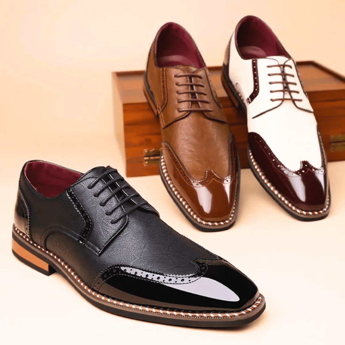 LIAM™ | BICOLORED SHOES