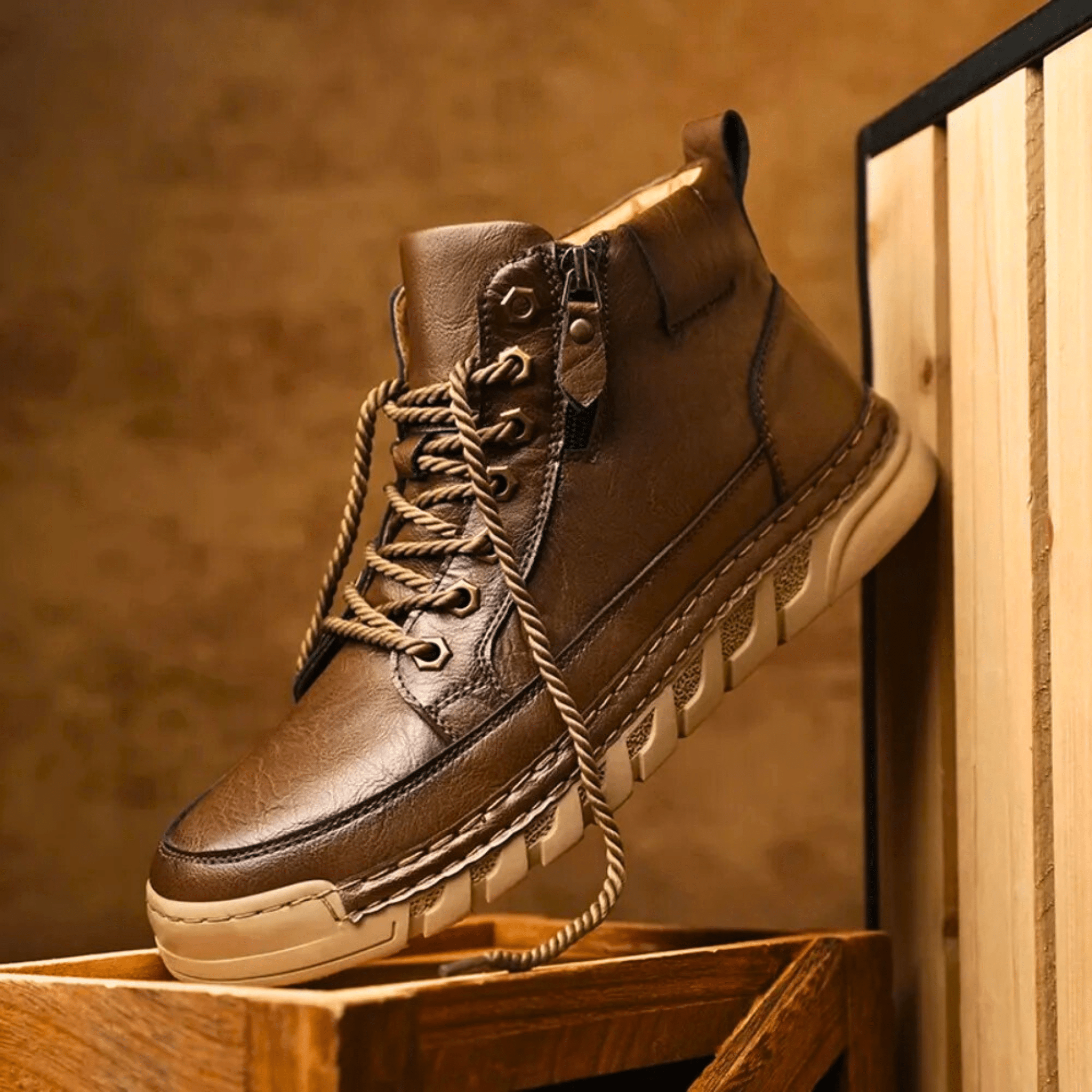 LIAM™ | LEATHER BOOTS
