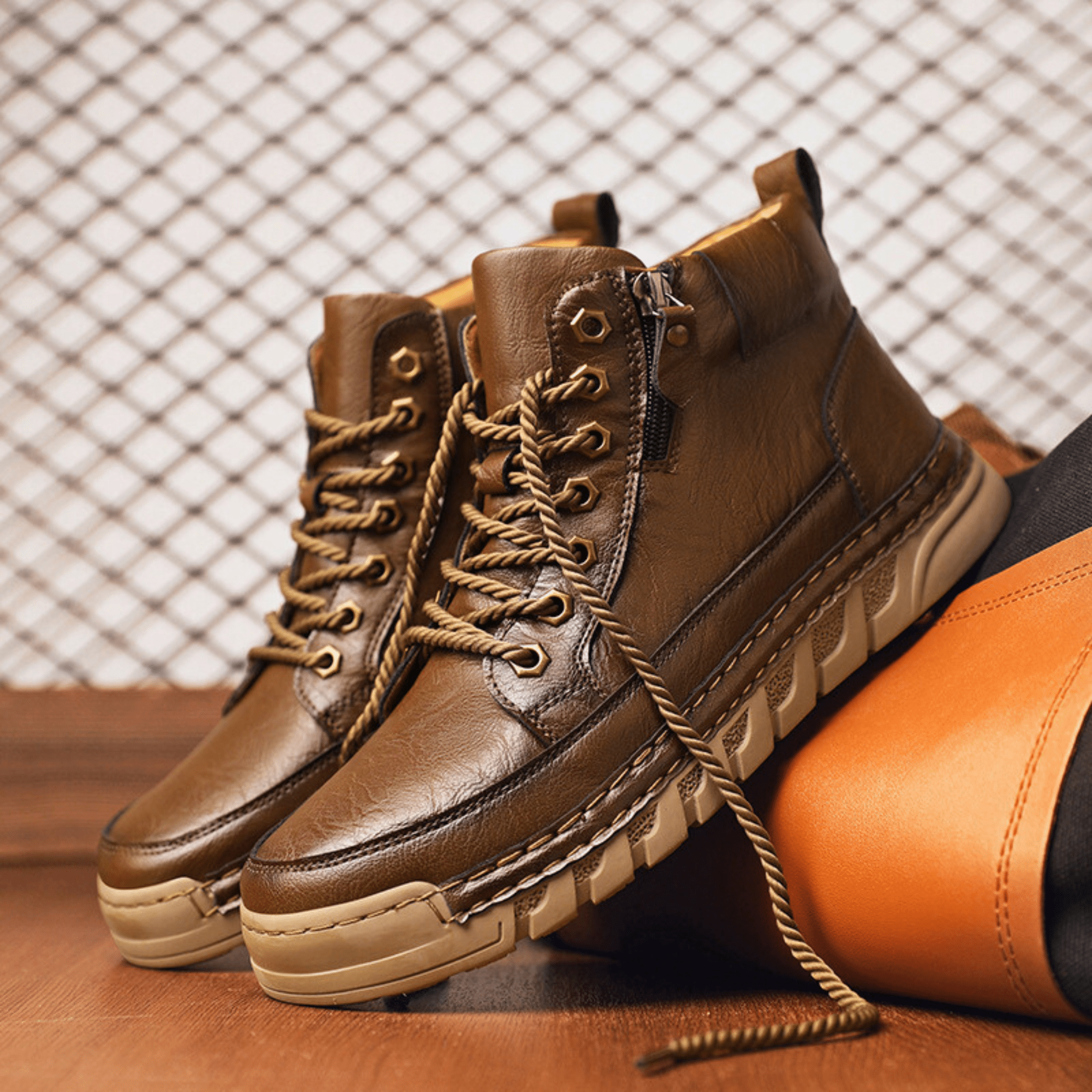 LIAM™ | LEATHER BOOTS