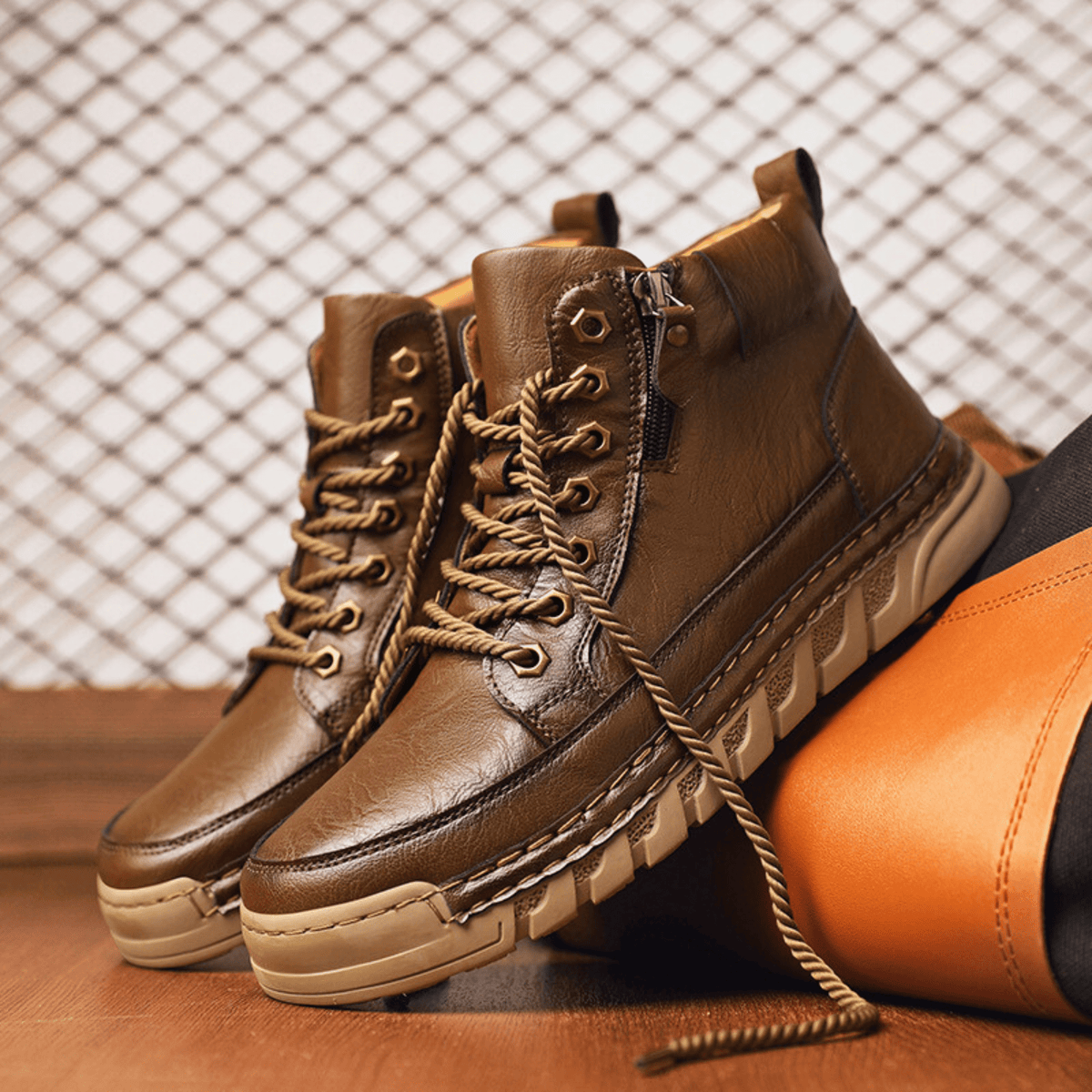 LIAM™ | LEATHER BOOTS