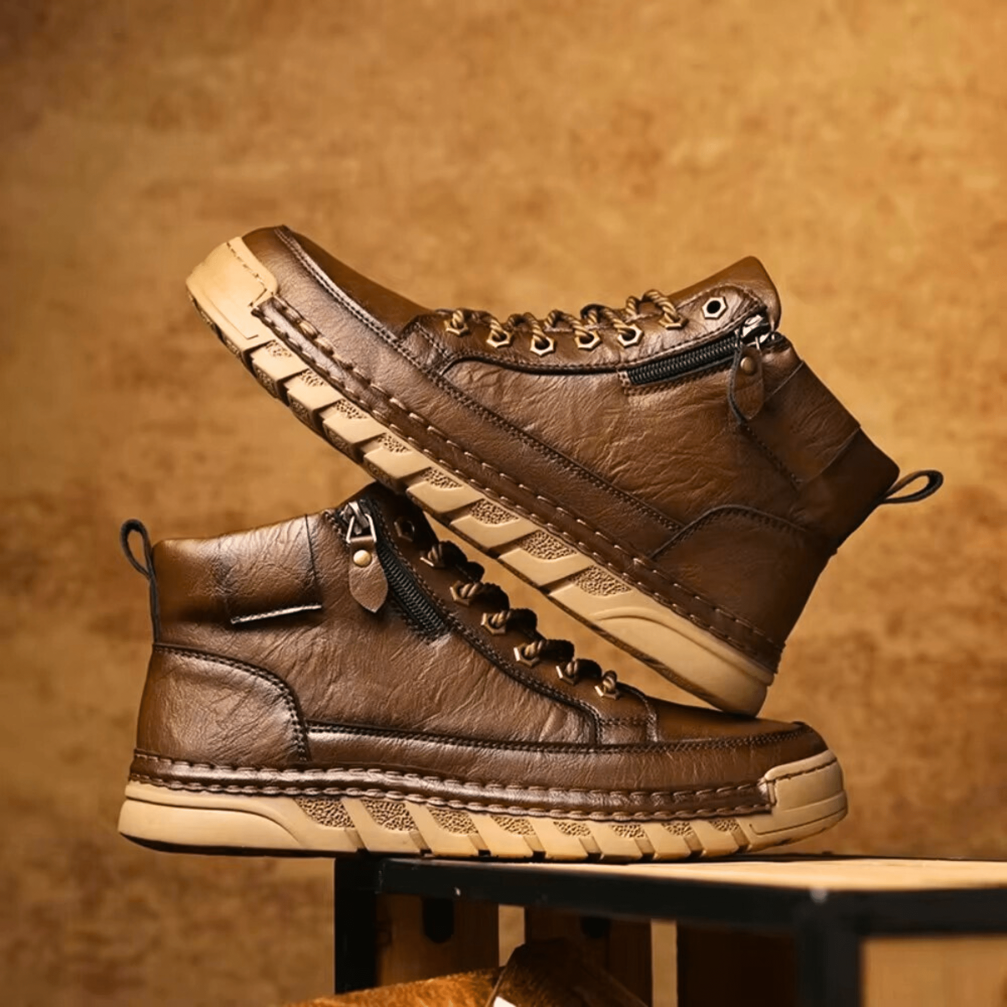 LIAM™ | LEATHER BOOTS