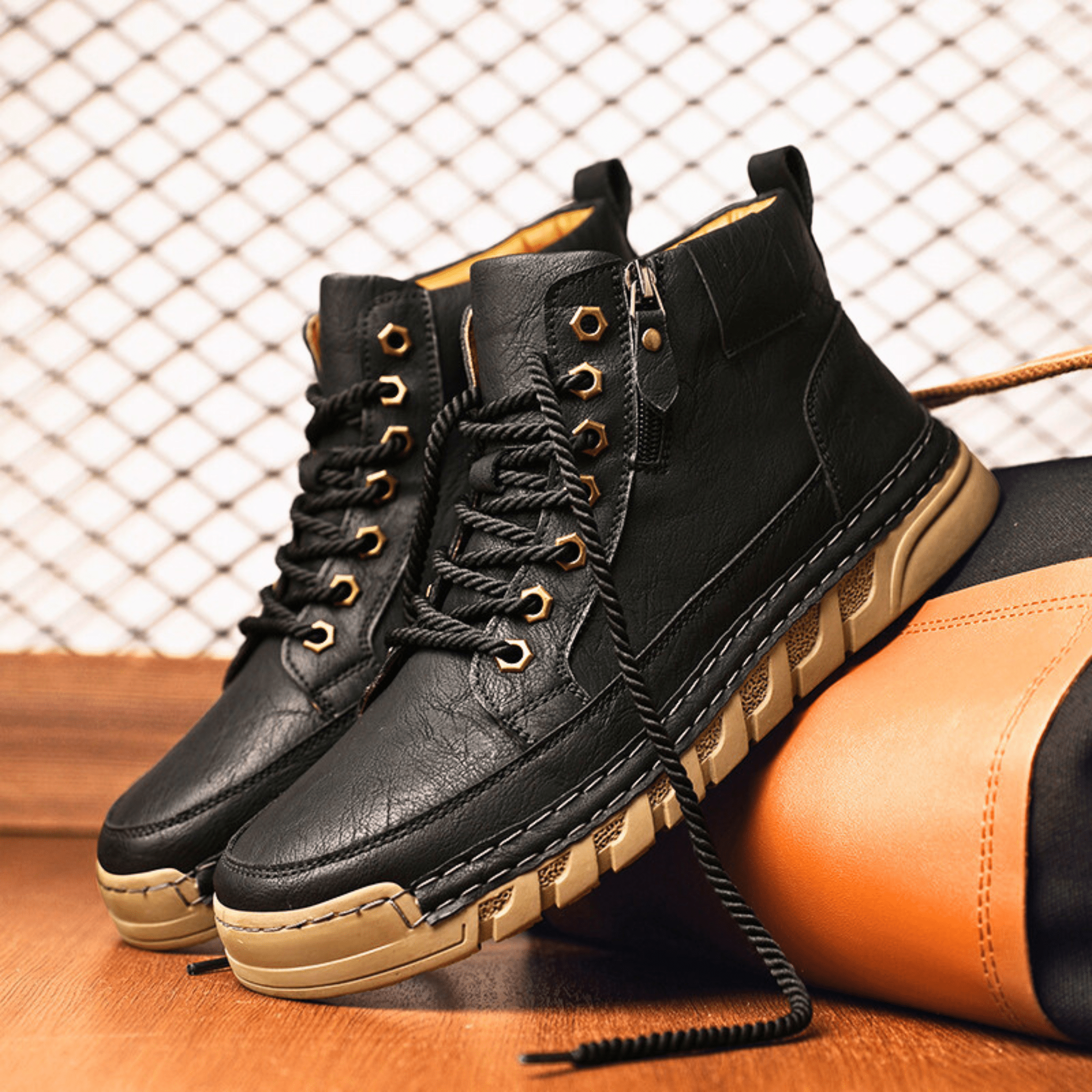 LIAM™ | LEATHER BOOTS