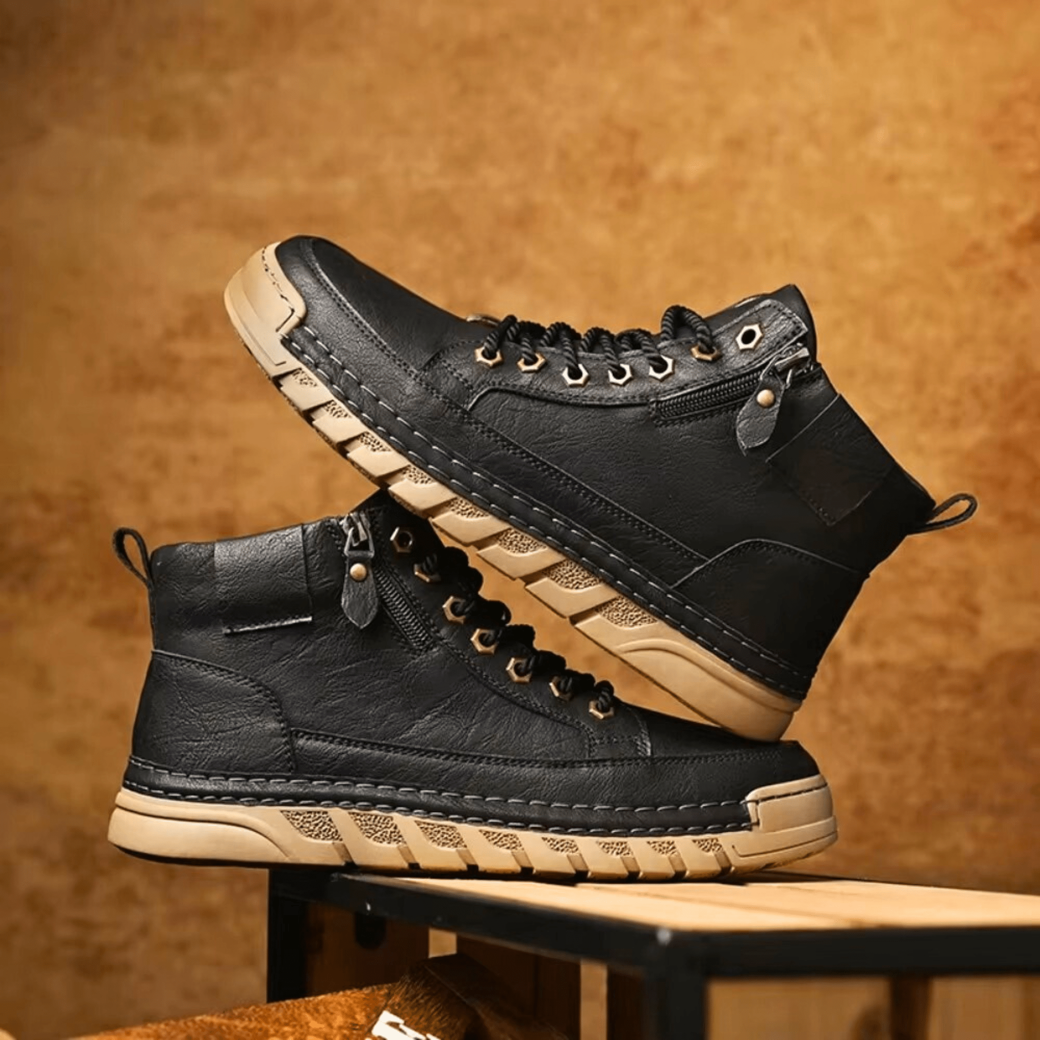LIAM™ | LEATHER BOOTS