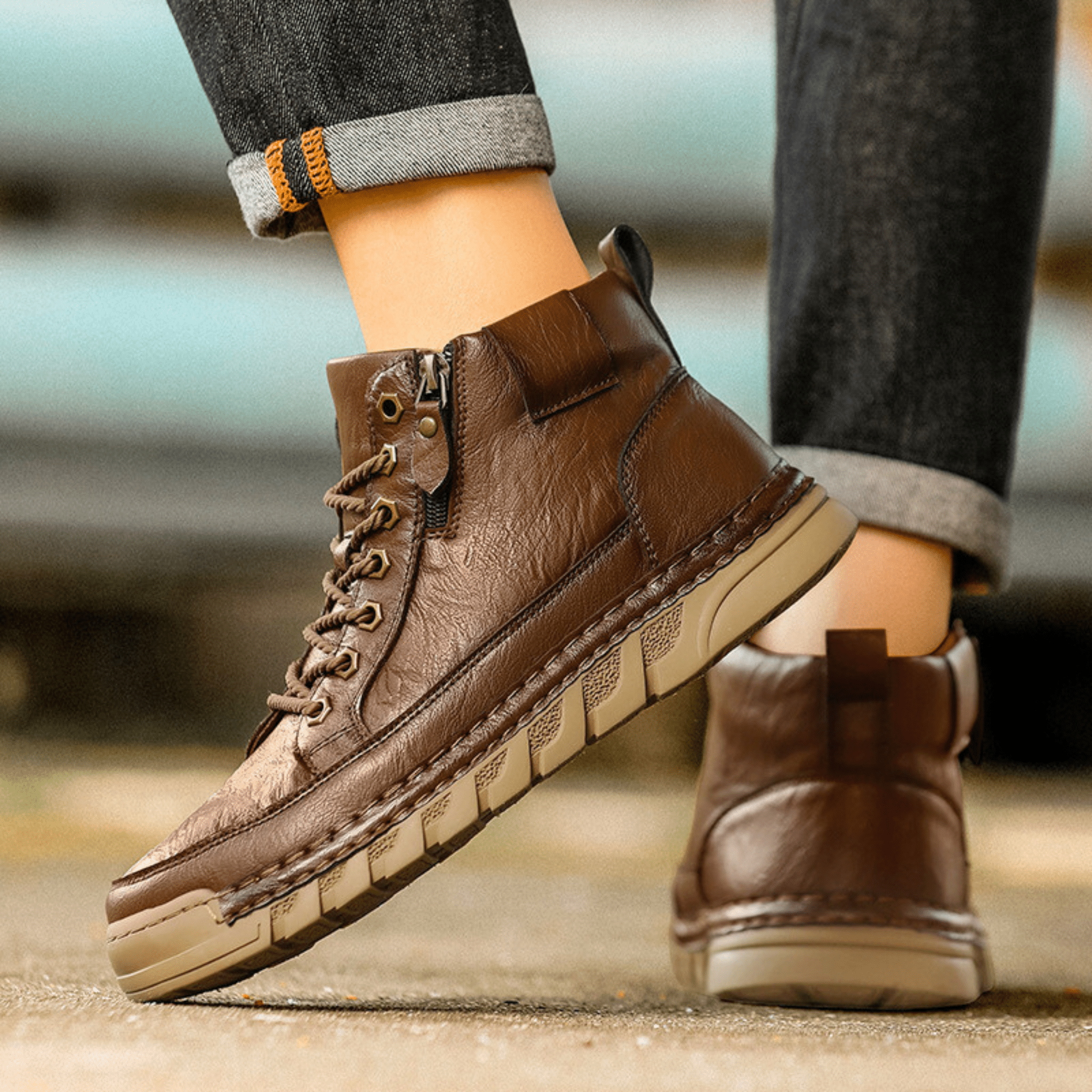 LIAM™ | LEATHER BOOTS