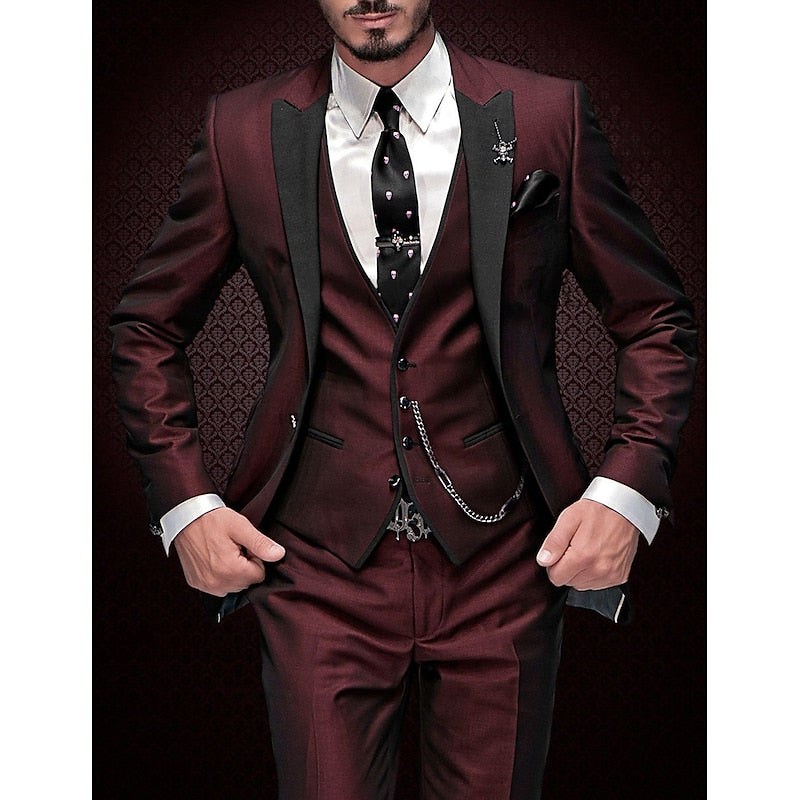 LIAM™ | Men's Business Linen Suit
